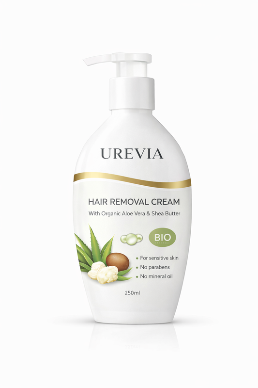 UREVIA – الحل اللطيف لإزالة الشعر بدون ألم ولا تهيّج
